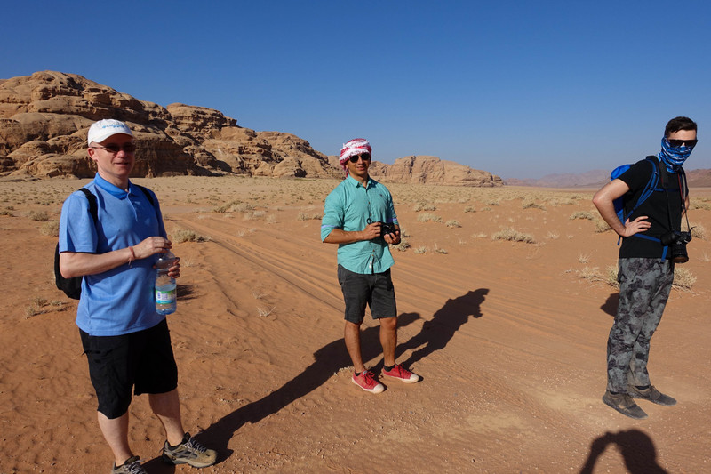 Hiking In Wadi Rum