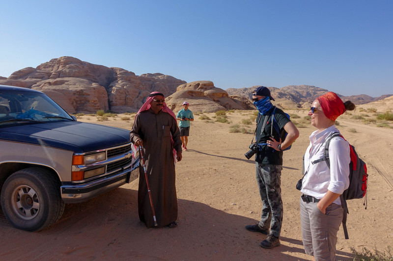 Hiking In Wadi Rum