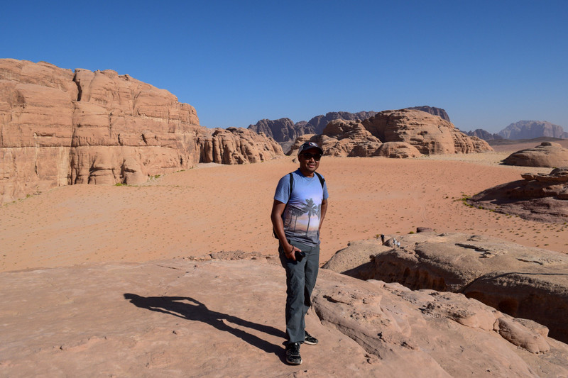 Hiking In Wadi Rum