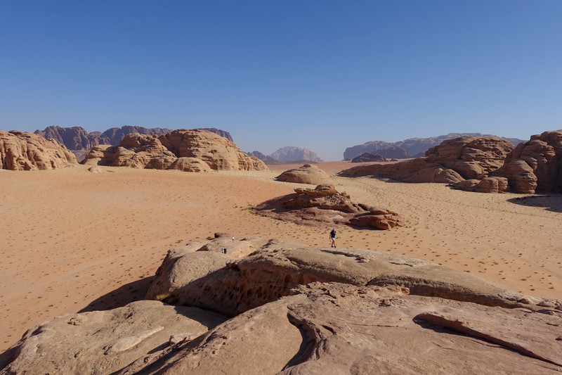 Hiking In Wadi Rum