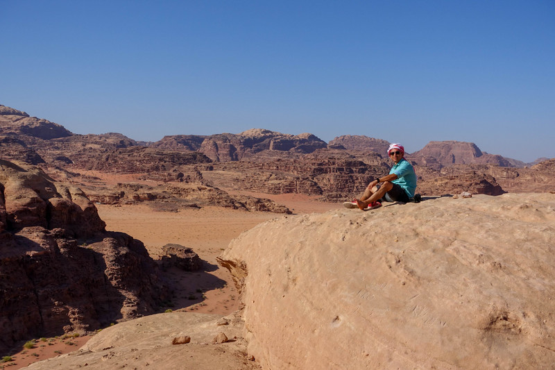 Hiking In Wadi Rum