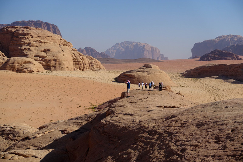 Hiking In Wadi Rum