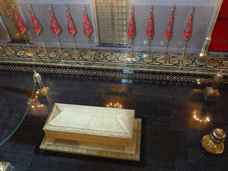 Inside The Mohammed V Mausoleum
