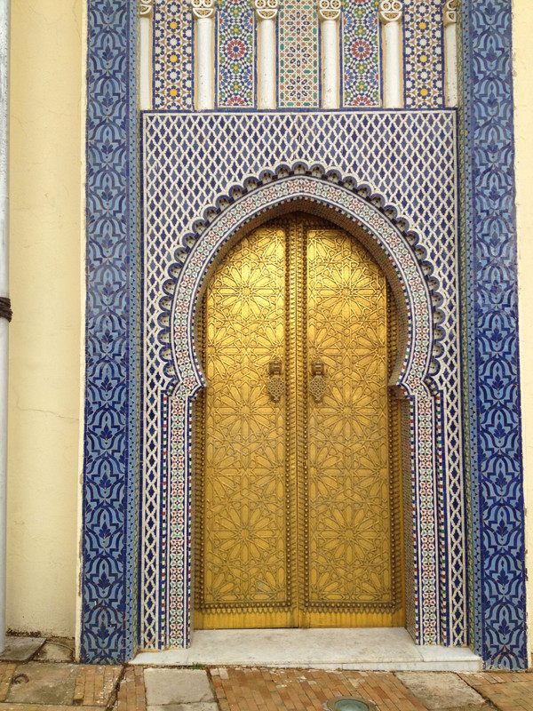 Doors at The Royal Palace in Fez