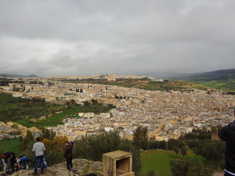 Overlooking The Fez Medina