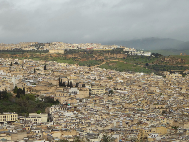 Overlooking The Fez Medina