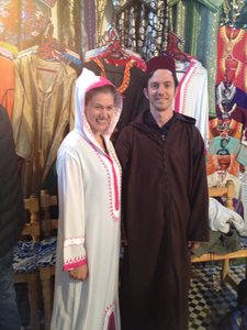 Trying Traditional Moroccan Fashions