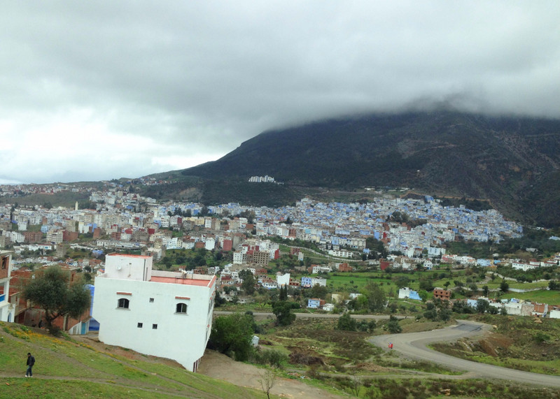 Driving Into Chefchaouen