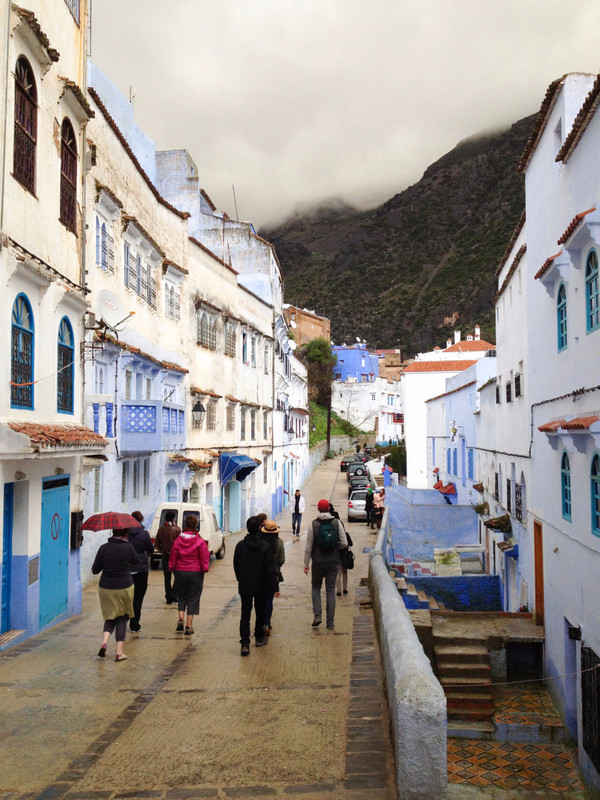 Exploring in Chefchaouen