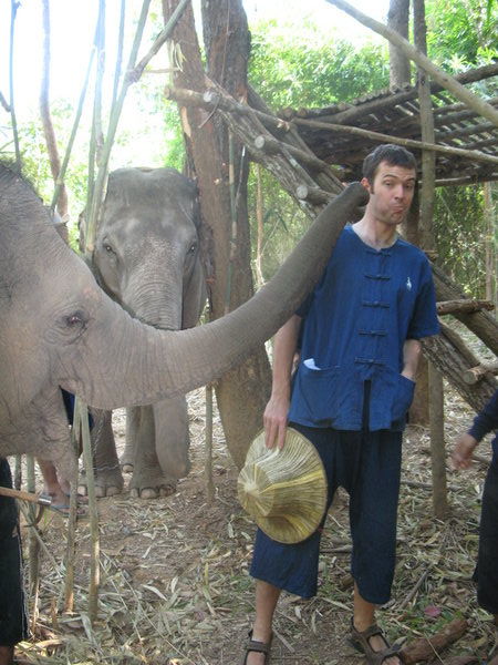 Elephant snog