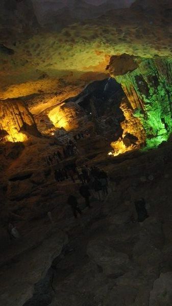 Halong bay caves