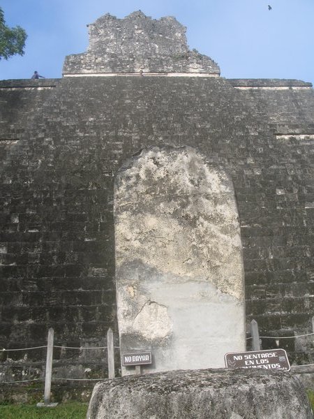 Mayan sacrifice stone