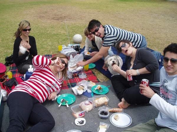 Boxing Day Picnic by the beach - Yum real food!