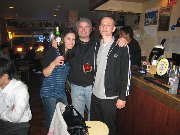 Me, Matt and Simon at Boozer