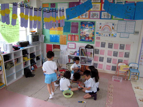 Playtime in the classroom