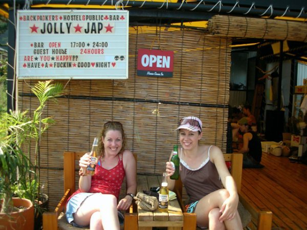 Jolly Jap - check out the sign!!