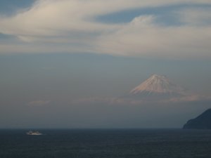 Fujisan and the Shimizu-Toi Ferry