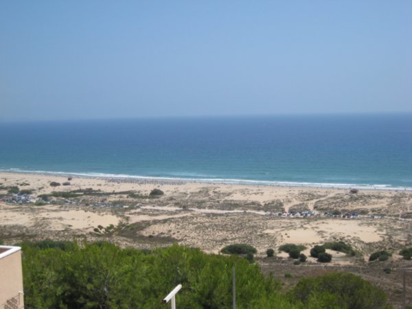View of sand dunes from Gran Alacant