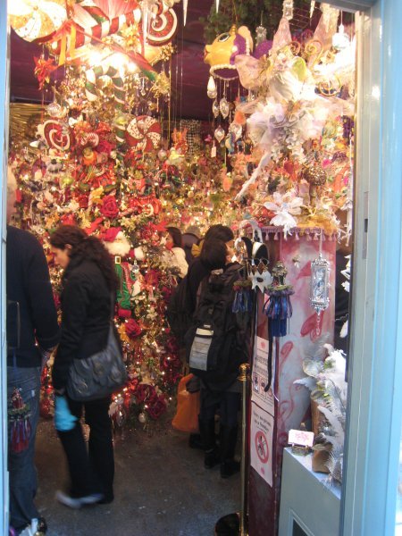 Very Christmassy shop