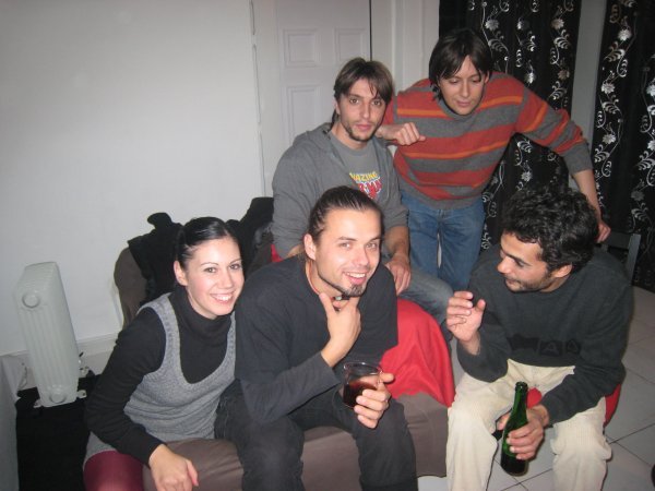Us with Oscalito, friend and Victor