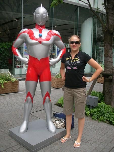 Amy and Ultraman!