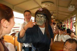 The crazy ogre that hijacked our train