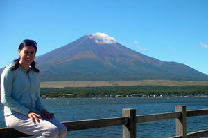Mt Fuji from Lake Yamanaka