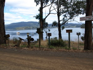 mail delivery in Tassie