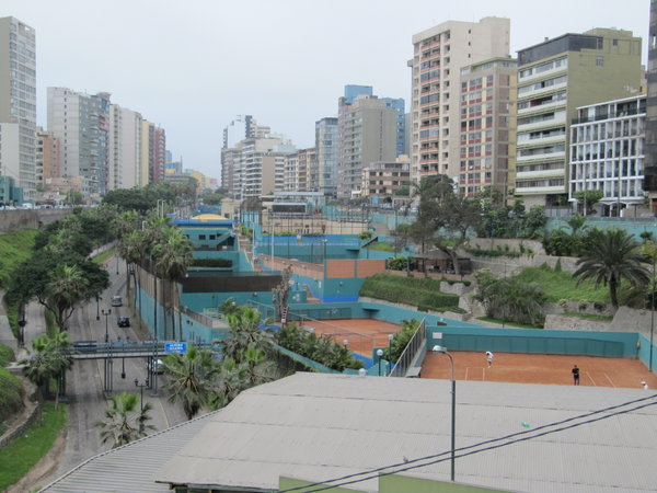 One of the tennis complexes