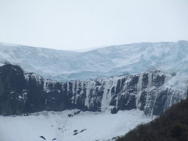 Glacier on top of Tronador