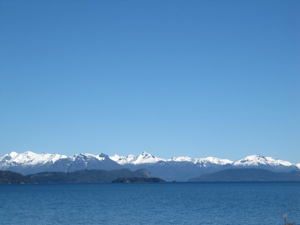 View accross the lake from Bariloche
