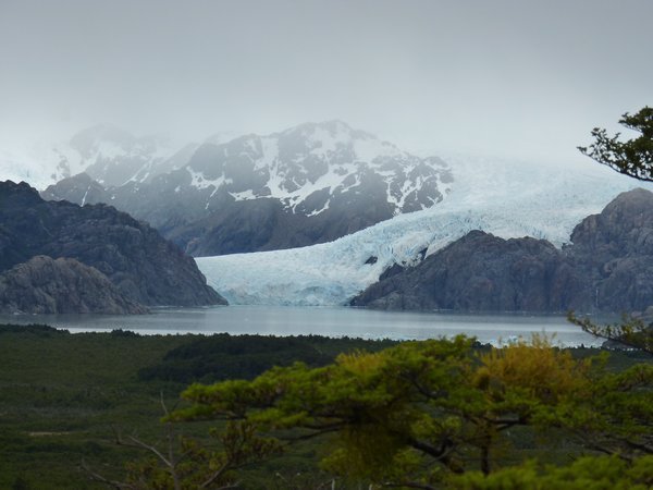 Pingo glacier and lago