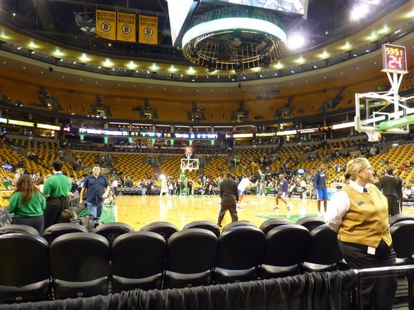View from my seat