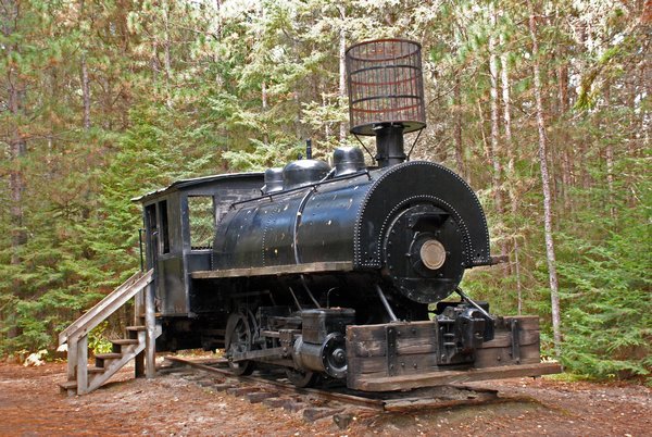 1910 logging locomotive