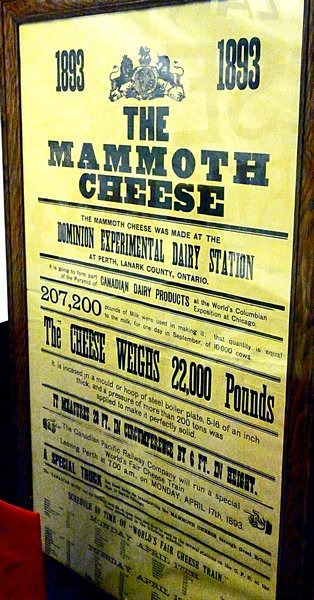 mammoth cheese poster