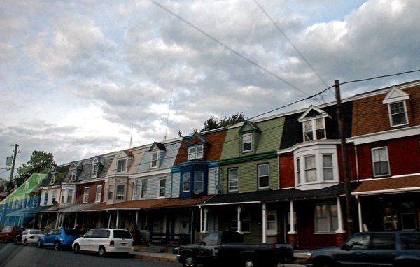 typical PA row houses