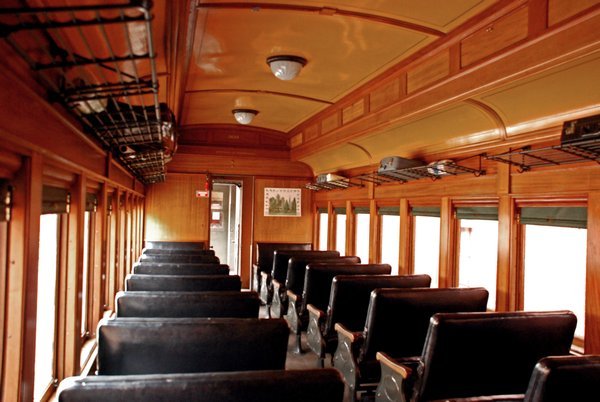 train interior