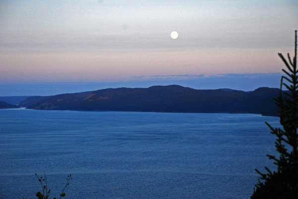 fjord at twilight