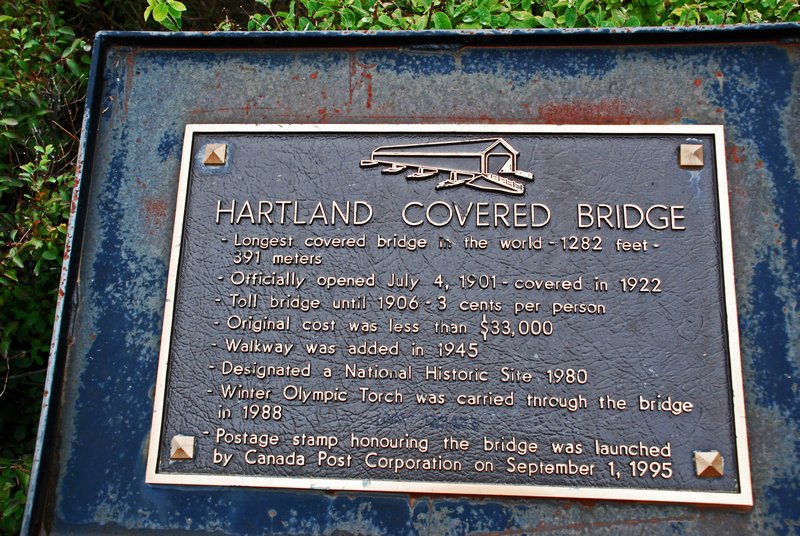 3a - Heartland Covered Bridge plaque