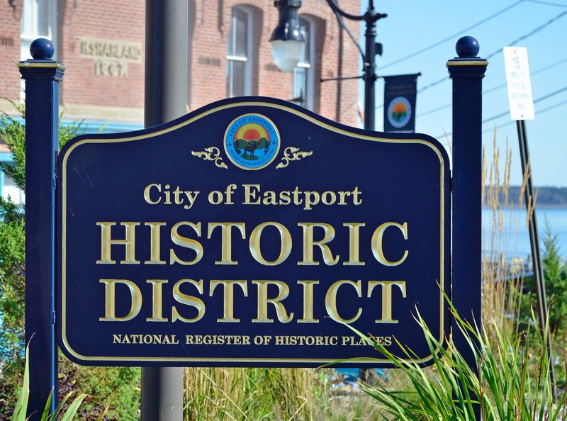 Eastport sign