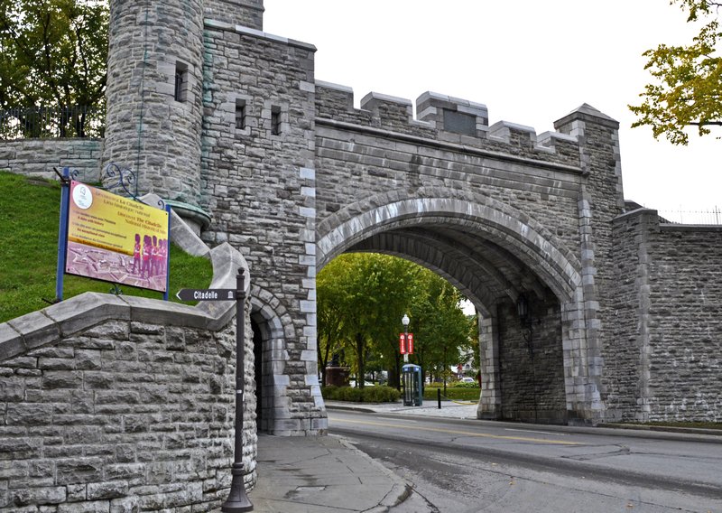 St. John's gate going into the Old City