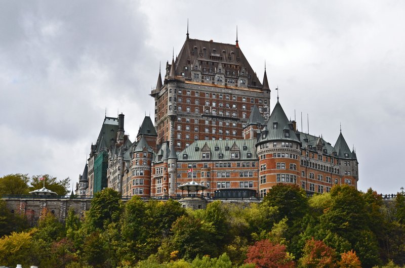 another view of Chateau Frontenac