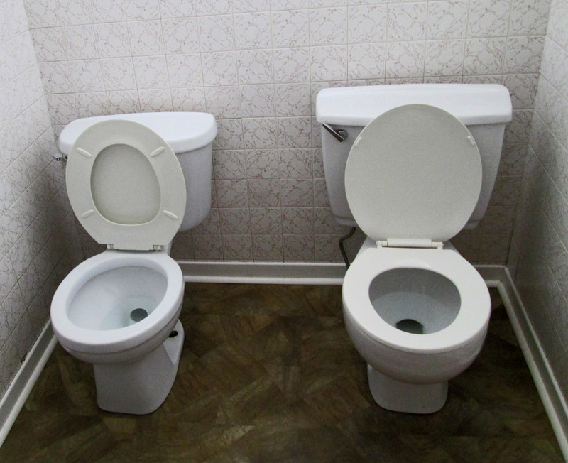 twin toilets