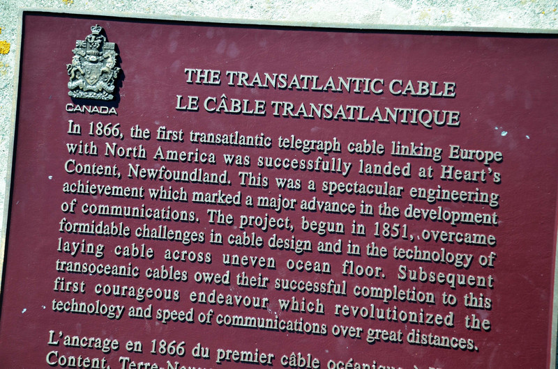 Transatlantic Cable sign