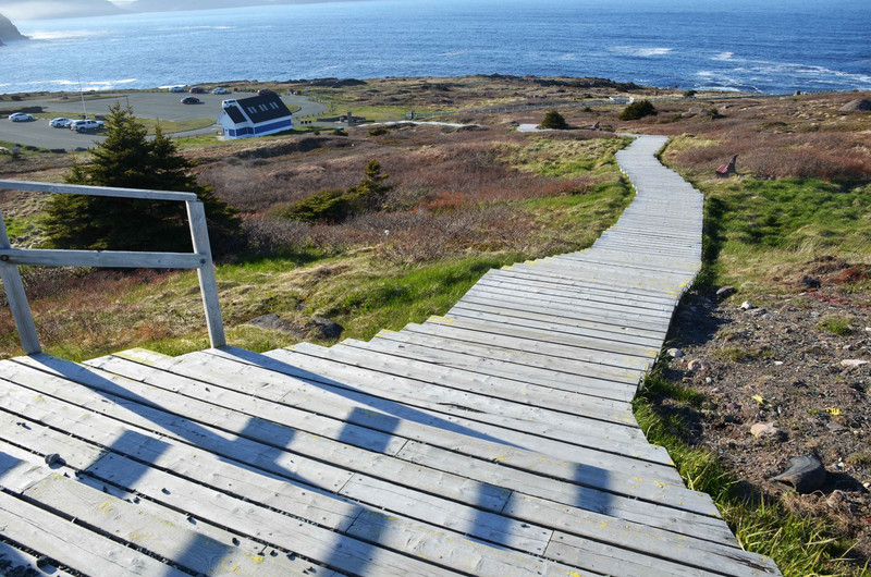 stairs to 1st Cape Spear lighthouse