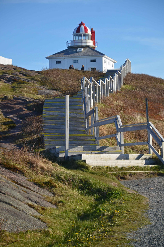 steps to 2nd Cape Spear lighthouse