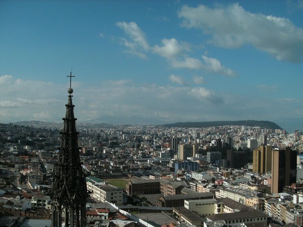 Quito from the Bascilica