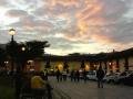 Nighttime at Plaza de Armas, Cajamarca 