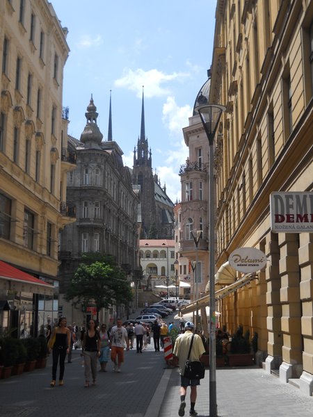 street of Brno
