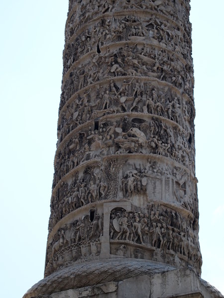 carved column